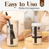 ABIOTO Sourdough Jar Kit, Includes 24 oz Sourdough Starter Jar