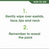 Simple Regeneration Age Resisting Biodegradable Facial Wipes remove make-up and