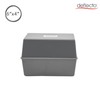 Deflecto Value Size 6 x 4 Index Card Box -