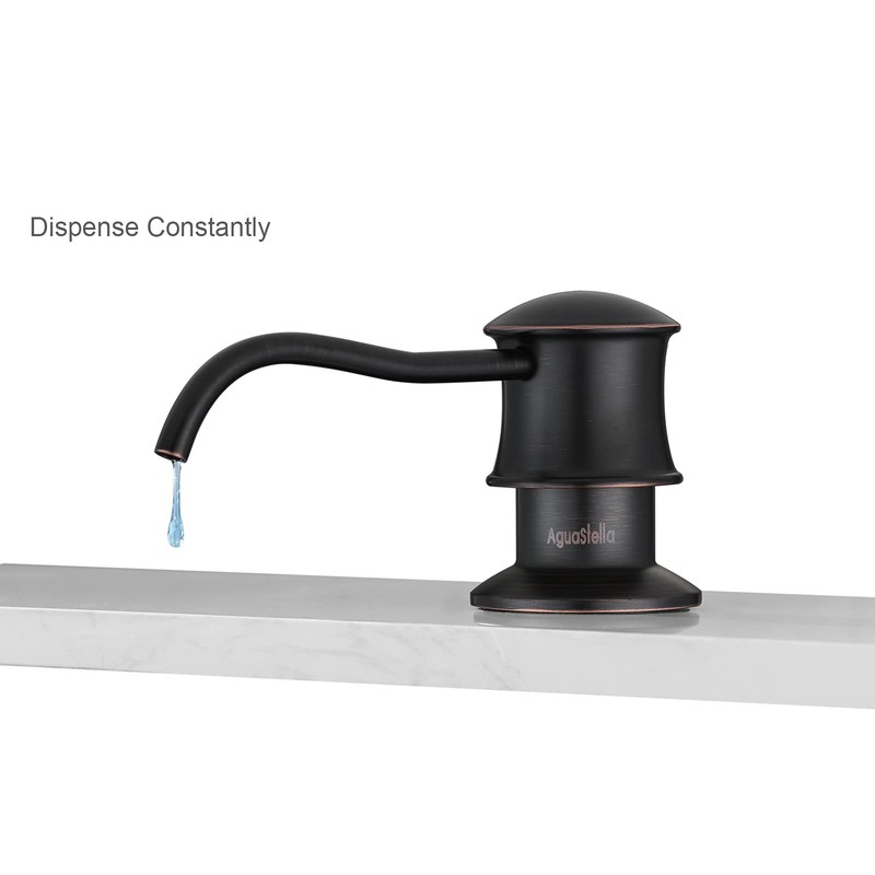 AguaStella ASF42ORB Built in Soap Dispenser Oil Rubbed Bronze for