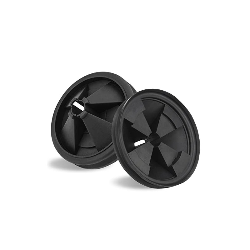 Garbage Disposal Splash Guards, 3 3/8" EPDM Rubber Drain Insert