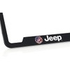 JEEP UV Printed Plastic License Plate Frame - Patriotic