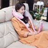 Neck Pillow Phone Holder U Shaped Pillow with Lazy Phone