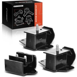 A-Premium 3PCS Engine Motor Mount and Transmission Mount Set Compatible with Nissan Pickup 1995-1997, D21 1986-1994, 2.4L, RWD, Replace# 1132009G00, 1121018G01