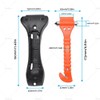 MAX COOL 2 Packs Car Window Breakers, Glass Breaker, Car
