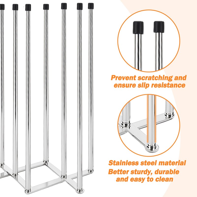 Palksky Foldable Bottle Drying Rack for Water Bottles & Cups