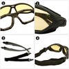 SOL PRO Powersport Sunglasses, Motorcycle Riding Safety Goggles, Night Vision,