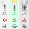 E17 LED Bulb 6W, kei d28k 4w kel2812 freezer bulb