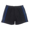 A677 Men's Plus Size Sports Swim Trunks - Boxer Style Hot Spring Swimwear up to 6XL 180-220/088 Sapphire Blue 10ea