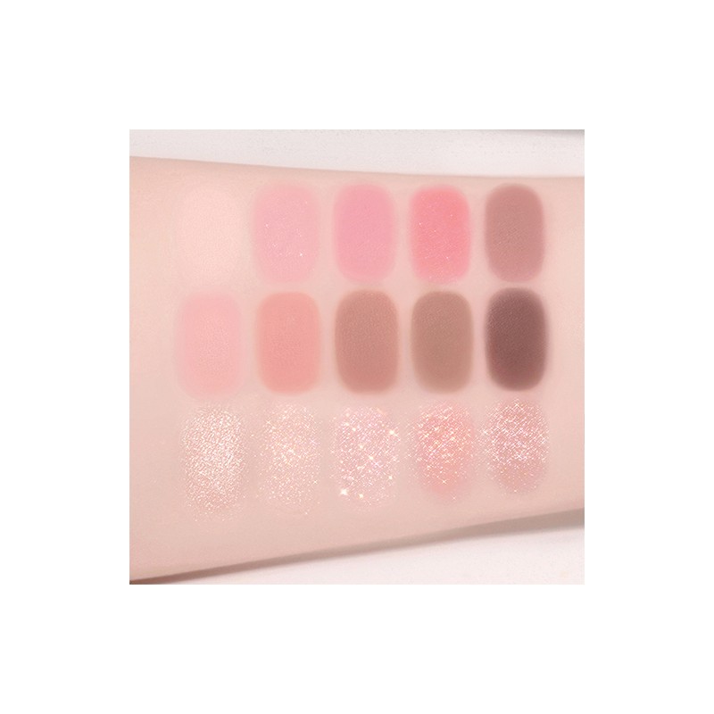 fwee More Mood Eyeshadow Palette 12g - 04 Red