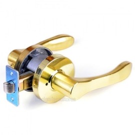mh 3100 Pansy SB Bathroom Door Lever Handle Doorknob