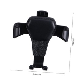 WOONEKY Car Phone Holder Car Phone Rack Easy Install Car Phone Stand Black Car Cellphone Bracket