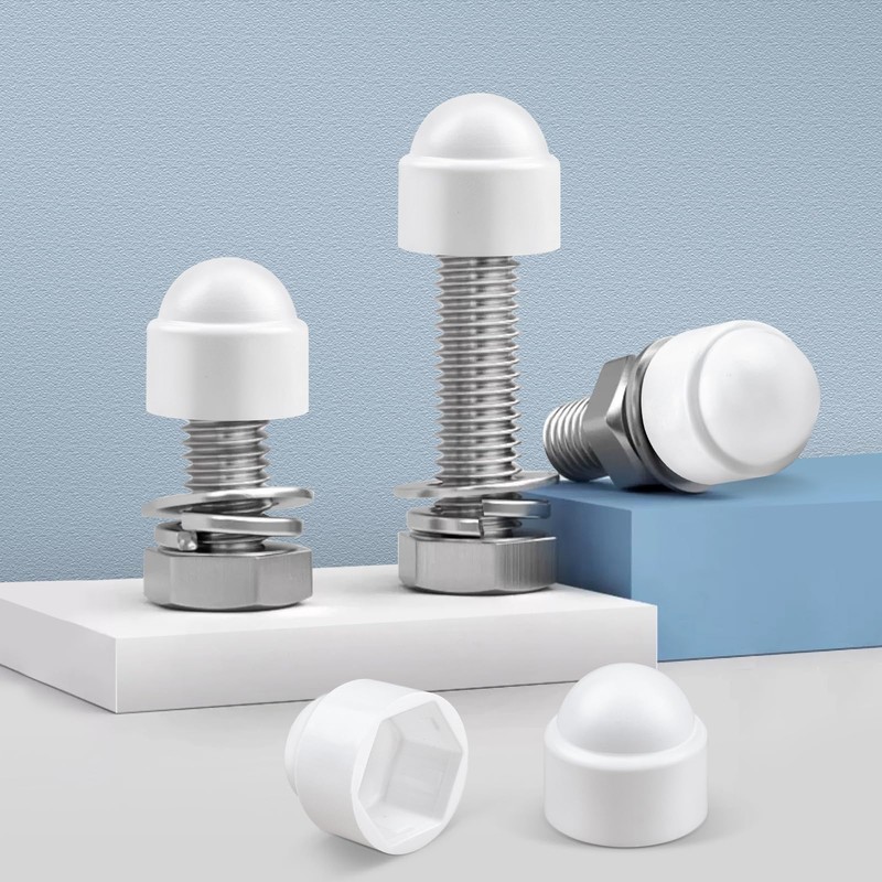 Jeboler Pack of 10 Hexagonal Protective Caps M5, Screw Cover