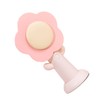 Mini Handheld Fan Cute Flower Shape Strong Wind USB Rechargeable