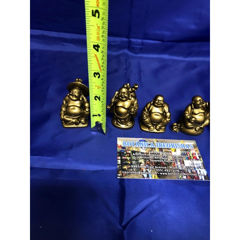 Set of 6 small Buddha budda - antique