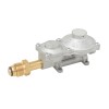 Flame King 2-Stage Propane Gas RV Regulator with POL valve