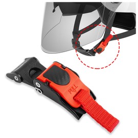 Motorcycle Helmet Quick Release Buckle Kit,Stainless Steel Motorcycle Helmet Strap Quick Release Kit,Universal Motorcycle Helmet Accessories for All Motorcycle