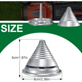 Unbranded Lawn Mower Blade Balancer for Balances Blades After Sharpening, Metal 1pk