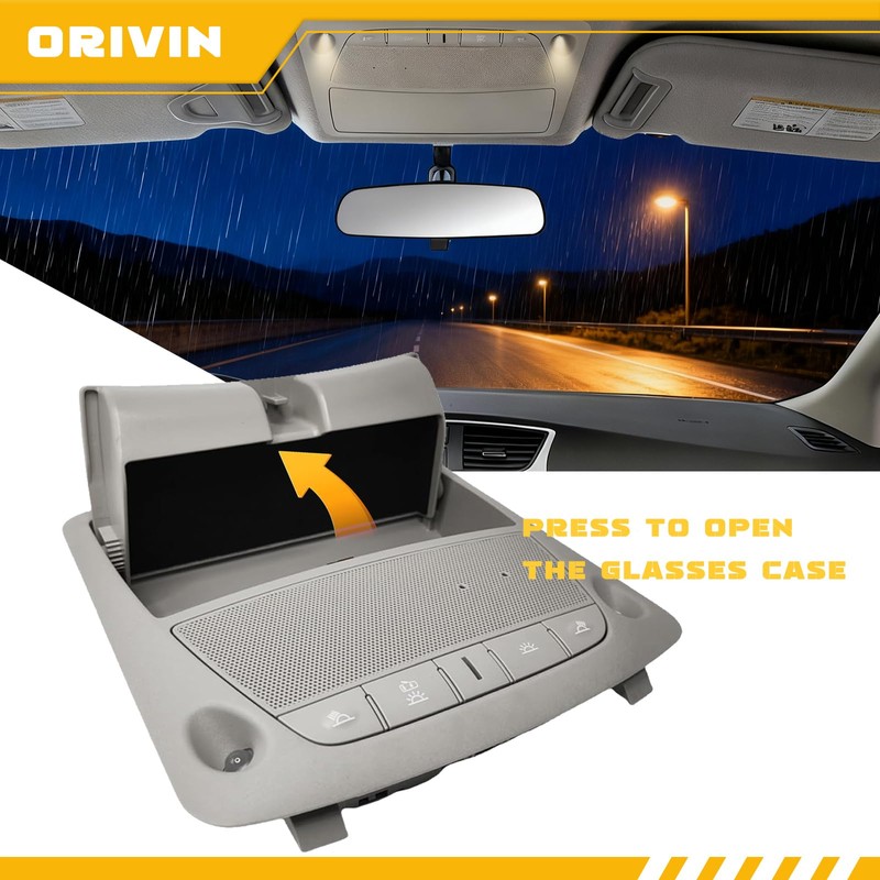 ORIVIN 26430C990D Overhead Console Map Reading Dome Light Lamp Ceiling