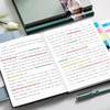 EMSHOI Notebook College Ruled - A4 Hardcover Leather Lined Journal,