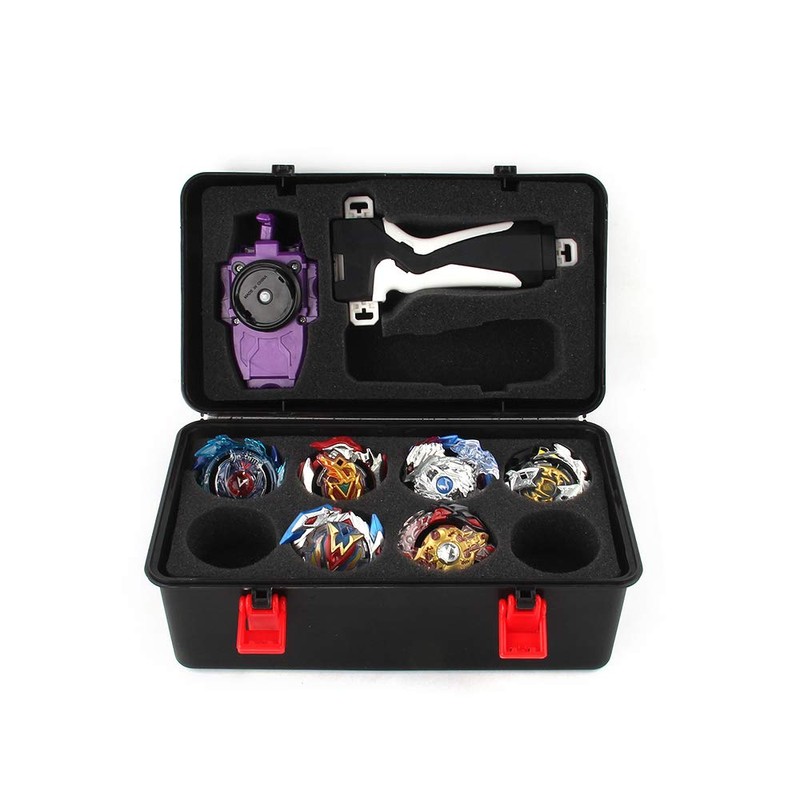 OBEST Portable Beyblade Burst Gyro Storage Case Storage Box with