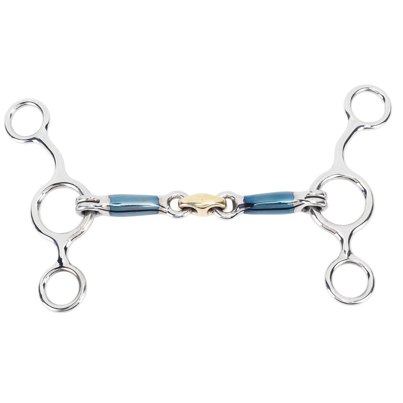 125mm Professional Snaffle Bit Stainless Steel Horse Mouth Bit Horse