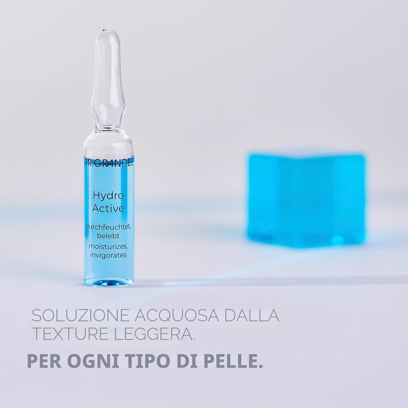 Dr Grandel prodotto beauty Hydro Active Ampoules As 3X3