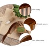Outanaya Sandalwood Massage Comb for Scalp Care Static Wooden Hair