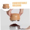 VILLFUL Manual Coffee Distributor Tool Stainless Steel Base Handle Espresso