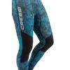 Cressi Hunter Rash Guard Pants, Camo Blue, 3XL