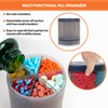 Monster Extra-Large Pill Organizer (5” Tall x 4.25” Wide) –