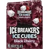 ICE BREAKERS Ice Cubes Black Cherry Flavored Sugar Free Chewing