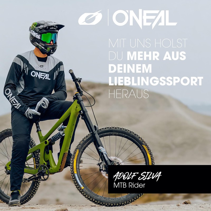 O 'Neal Finger Less Wired Red Bicycle Gloves MTB DH