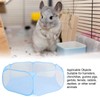 Pet Play Tent Breathable Transparent Portable Pop Open Small Animal