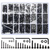 1260 Piece M2 M3 M4 Screws Set, Cylinder Screws with