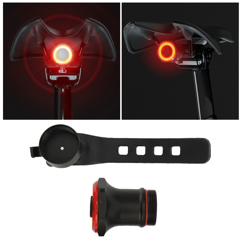 MEROCA WR25 Smart Bike Induction Tail Light USB Rechargeable Brake