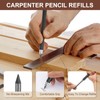PATIKIL 5.6mm Mechanical Carpenter Pencil, Deep Hole Heavy Duty Woodworking
