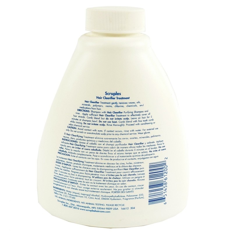 Scruples Professional Clearifier Treatment Hair intensive care unisex 250 ml