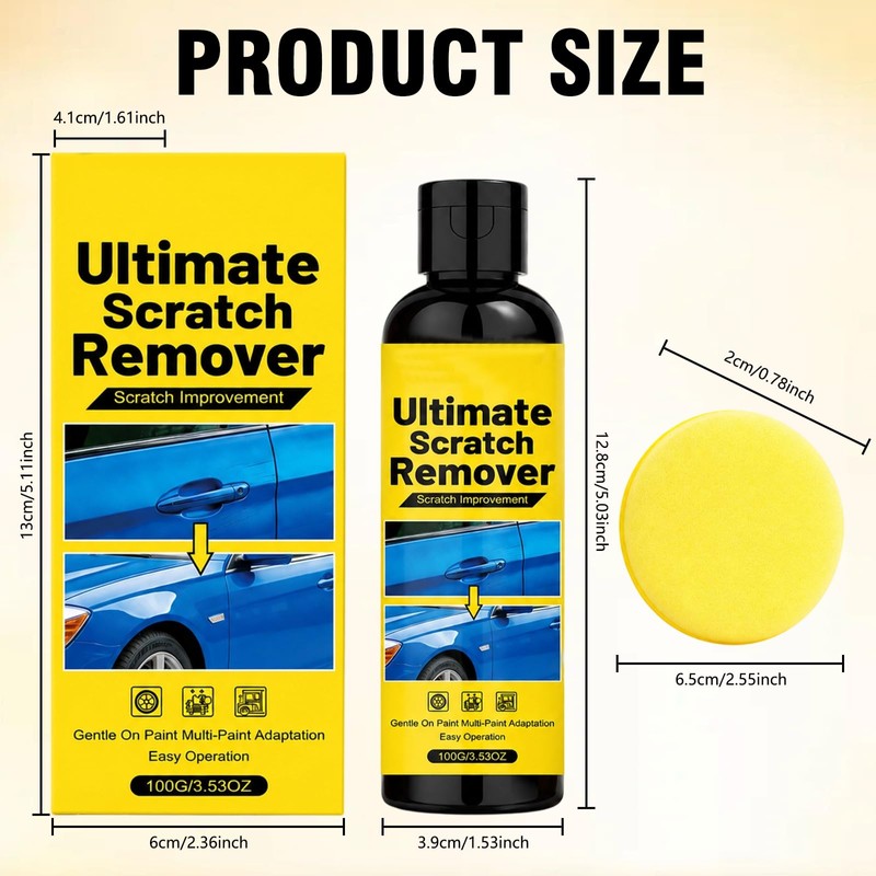 Scratch Remover, Scratch Remover for Vehicles, Car Scratch Remover Kit,