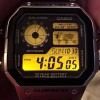 Reloj Casio Ae1200 Metal Mapa Mundial Full Correa Plateado Bisel