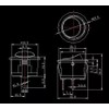 TAIHENG TH1 T85 T125 15A 250V~ T120 125V~T80 T125 Round