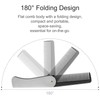 Stainless Steel Folding Comb - Switchblade Pocket Hair and Beard