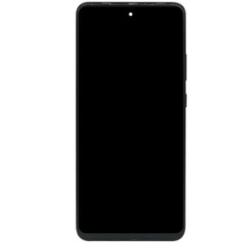 for Motorola Moto One 5G Ace UW XT2113DL XT2113-1 XT2113-4 One 5G Ace XT2113-2 6.7'' LCD Display Screen Touch Panel Digitizer Assembly with Frame Volcanic Gray, black