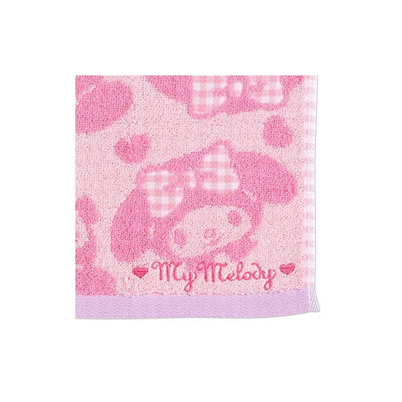 Sanrio My Melody 801330 Hand Towel, Antibacterial and Odor Resistant,