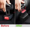 Sandhill Tools Car Seat Belt Buckle Holder, Flexible Silicone Buckle,
