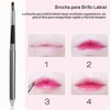 Pincel Labial Retráctil Grueso - Aplicador de Lápiz Labial Portátil