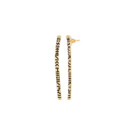 VOYLLA Women's Aztec Bar Engraved Lines(Free Size)(Multicolor), Free Size, Brass