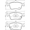 Brembo P 28 017 Brake Pad Set, Disc Brakes (4