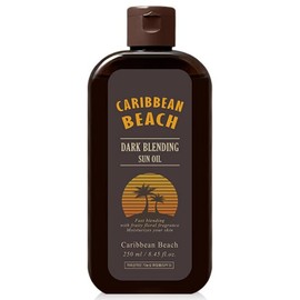 Touch Me Caribbean Beach Quick Sun Tan Dark Blending Sun Oil Large Size 250ml Copper / 캐리비안비치 퀵 썬텐 다크 블렌딩 선 오일 대용량 250ml 구릿빛