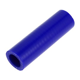 X AUTOHAUX 1 Pcs 20mm 0.79" ID 100mm 3.94" Length 0 Degree Blue Car Silicone Hose Coolant Hose Universal